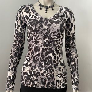 EXPRESS | Leopard Print Long Sleeves